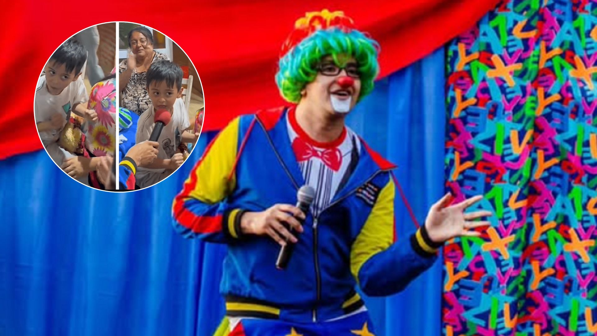 Confirman al payaso Filito para la Fiesta de la Pera 2025.