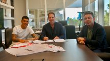 Imagen de River presentó a Enzo Pérez de manera oficial y los hinchas se ilusionan