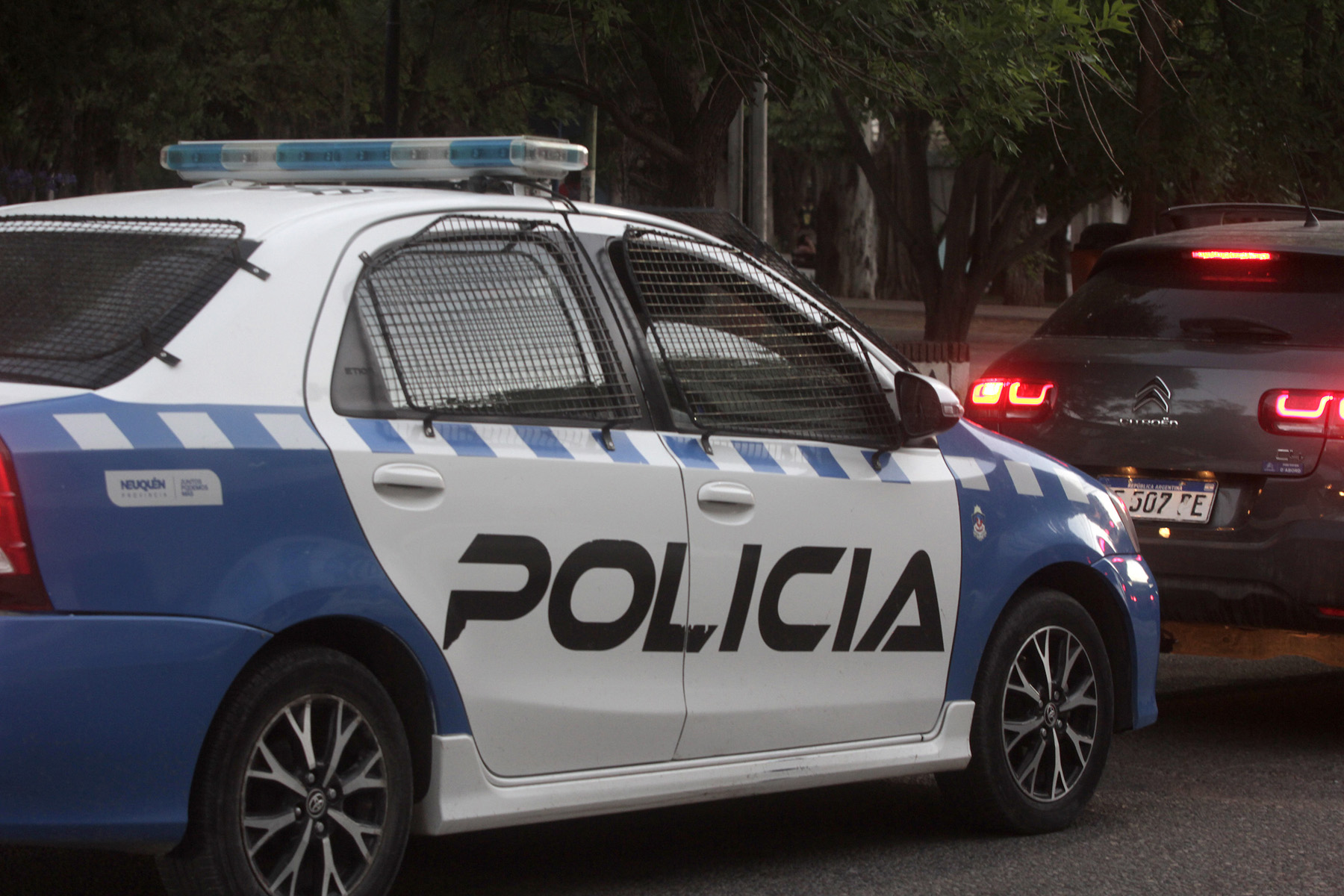 Ocurrió sobre la calle Castelli del barrio Villa Ceferino.  Foto: Oscar Livera.