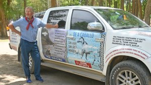 El Tigre Medina, el gaucho que se bajó del caballo para poder acompañar a la Regata