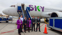 Imagen de Autorizaron a Sky Airline Perú a operar vuelos entre Buenos Aires, Chile, Brasil y Uruguay