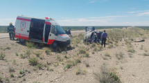 Imagen de Fuerte vuelco sobre Ruta 3, cerca de Sierra Grande: un nene de 5 años está grave