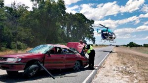 Nueva tragedia vial en la Ruta 11 de Buenos Aires: murieron una bebé de cinco meses y un niño