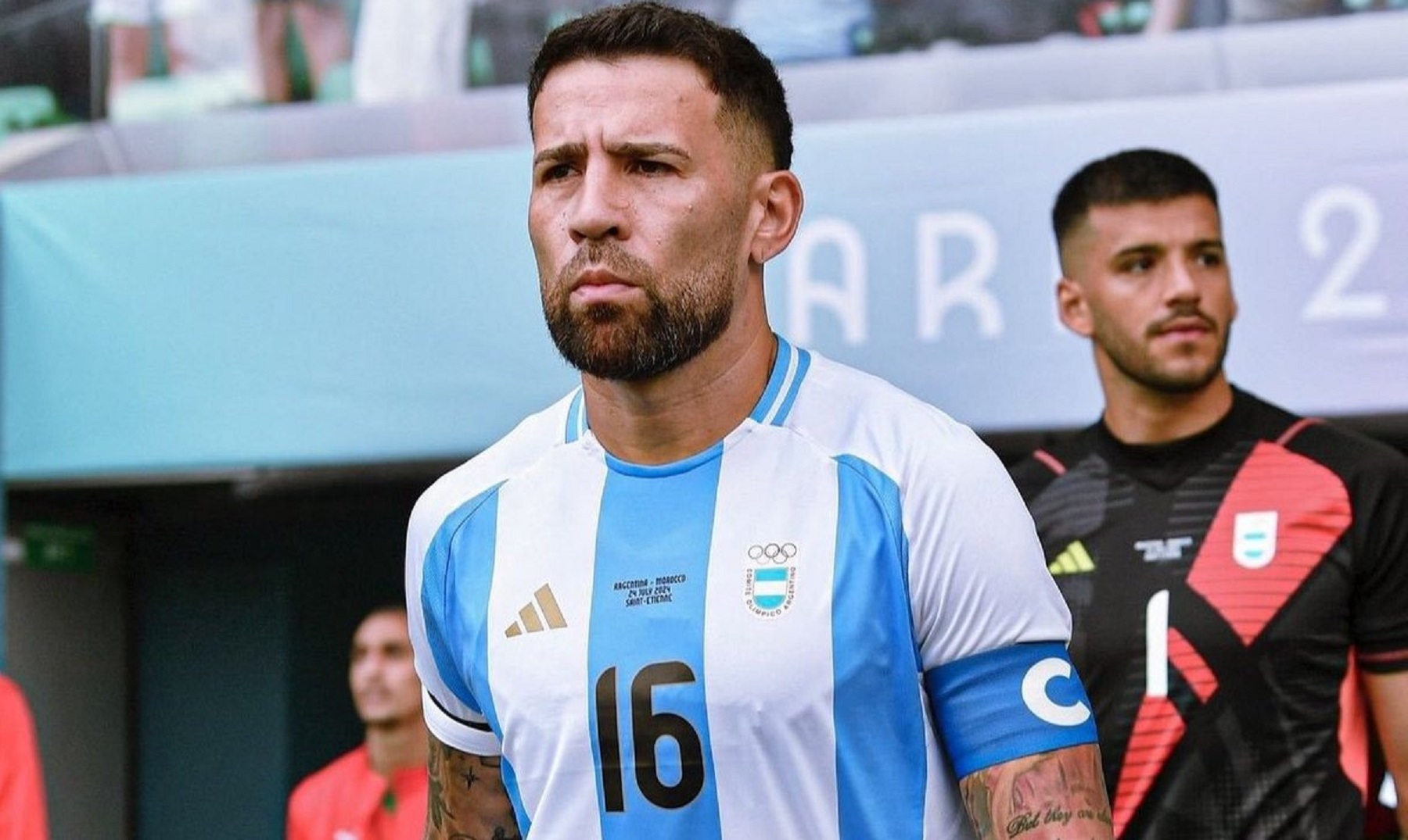 Nicolás Otamendi fue el argentino con más minutos dentro de la cancha en 2024.