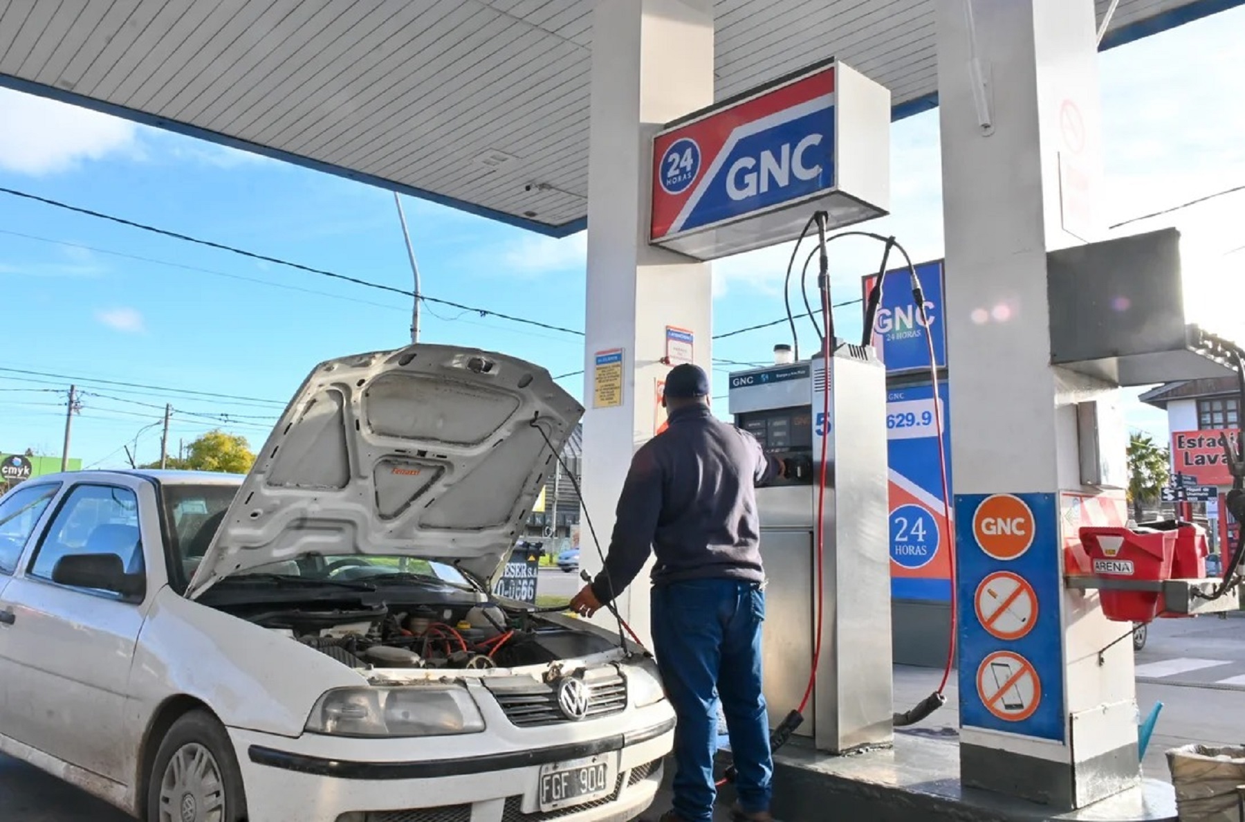 Sube el gas para grandes usuarios y GNC. Foto: gentileza. 