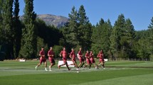 Imagen de River en San Martín de los Andes: así fue la primera práctica del plantel