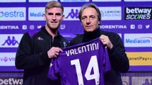 Imagen de Valentini apuntó contra Boca durante su presentación en Fiorentina: «Con el tiempo se sabrá todo»