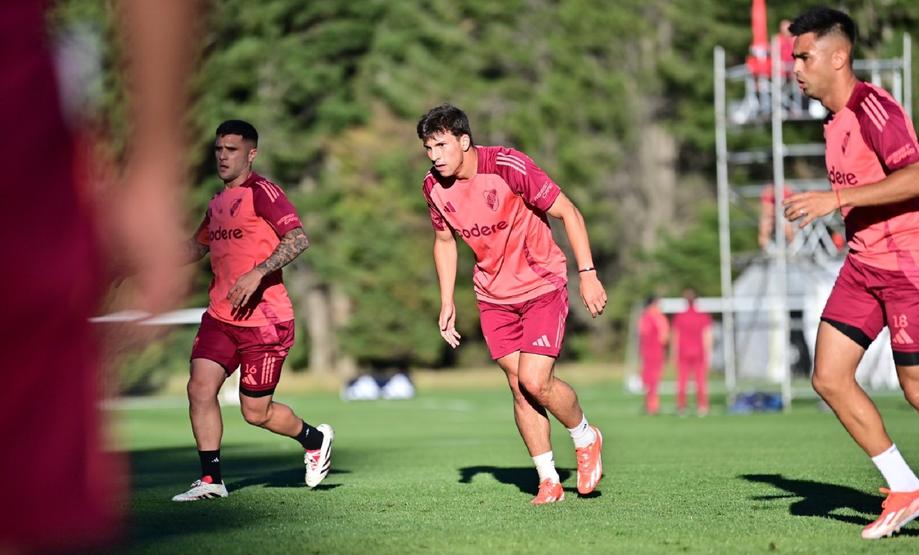 Gonzalo Tapia habló, por primera vez, tras su llegada a River. Fotos: Prensa River.