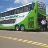 Imagen de Colectivo varado en Ruta 40, cerca de Zapala: los pasajeros viajan «sentados en el piso» de otro micro