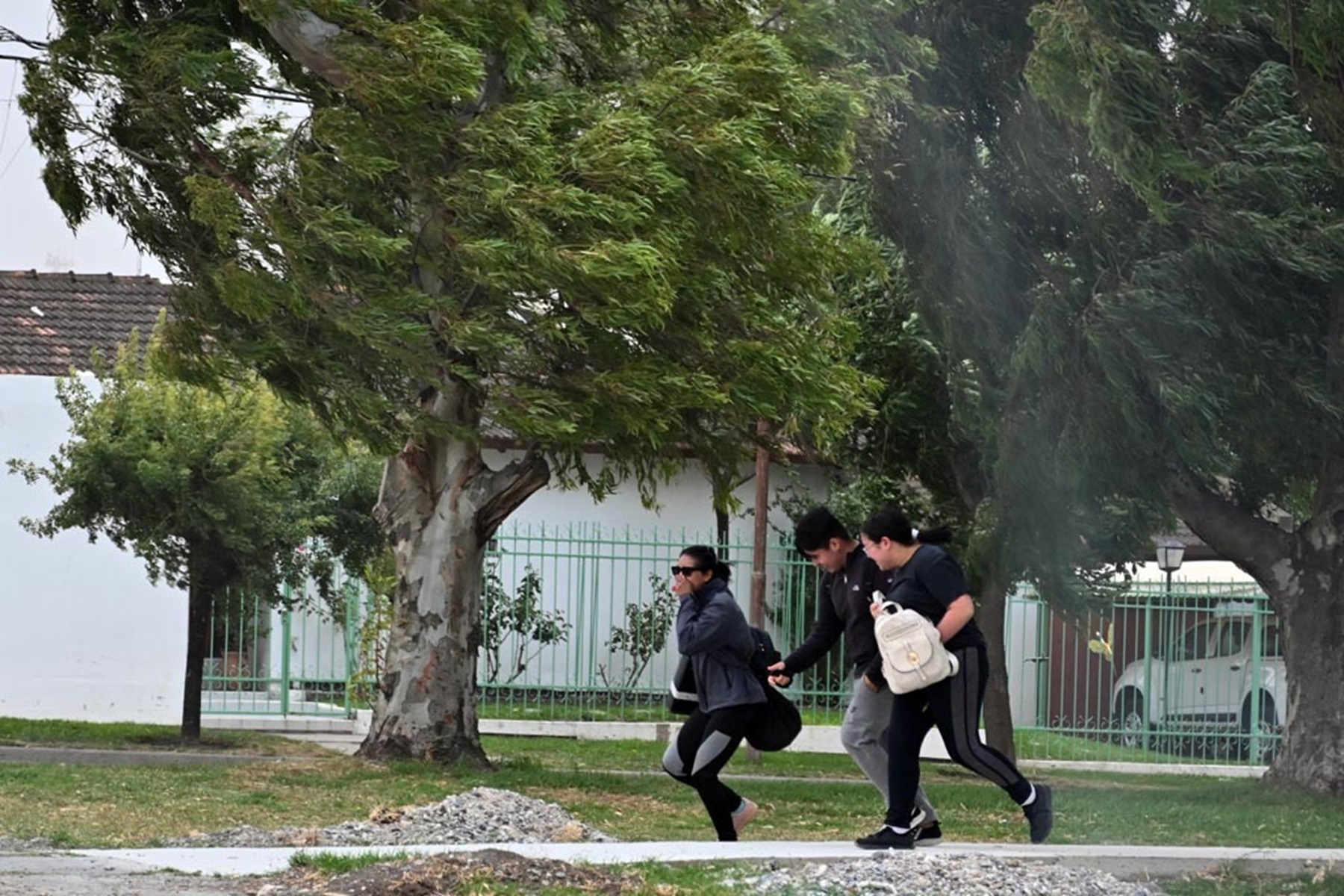 El viento se mantiene presente en Neuquén y Río Negro. Foto: archivo.