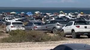 Video | El Caribe de la Patagonia tiene nuevo estacionamiento para «evitar que continúe la destrucción»