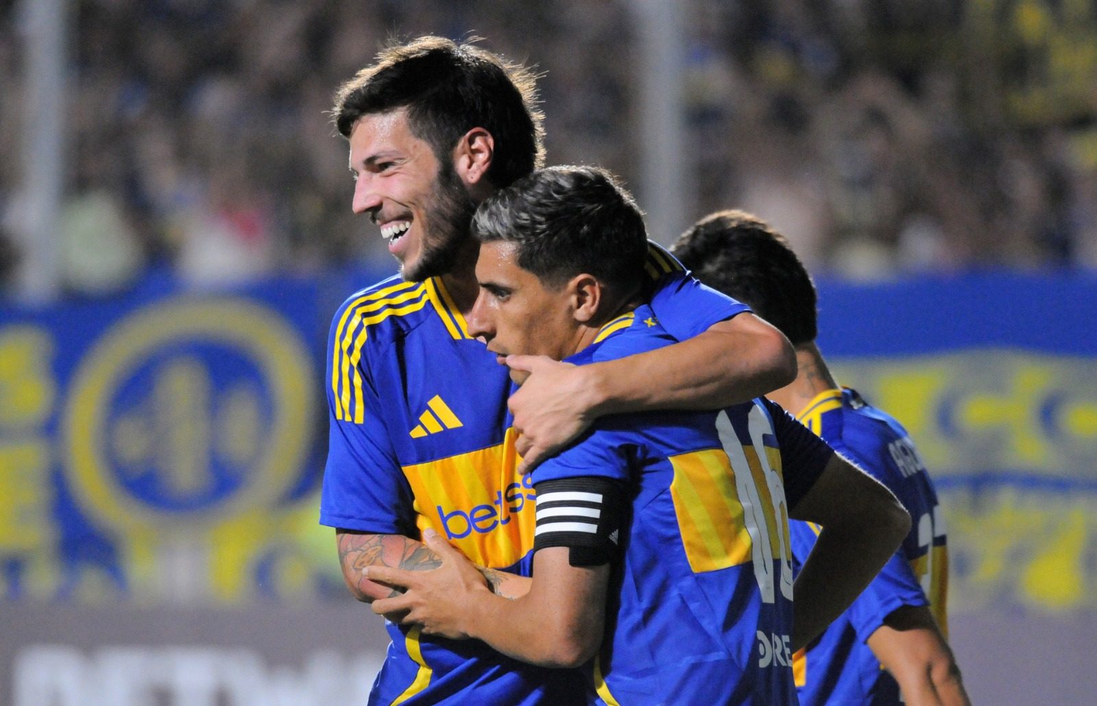 Boca le ganó 2 a 0 a Juventude en San Nicolás. Foto: FotoBaires.