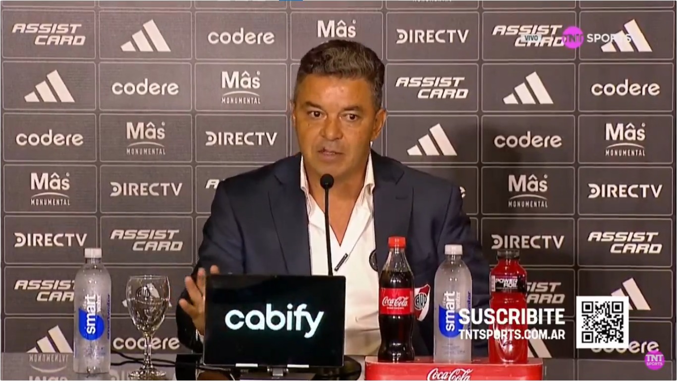 Marcelo Gallardo criticó el funcionamiento de su equipo tras la victoria ante Instituto.