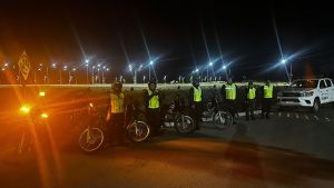 Año Nuevo con 12 alcoholemias positivas y motos circulando en la vereda del parque Jaime de Nevares de Neuquén