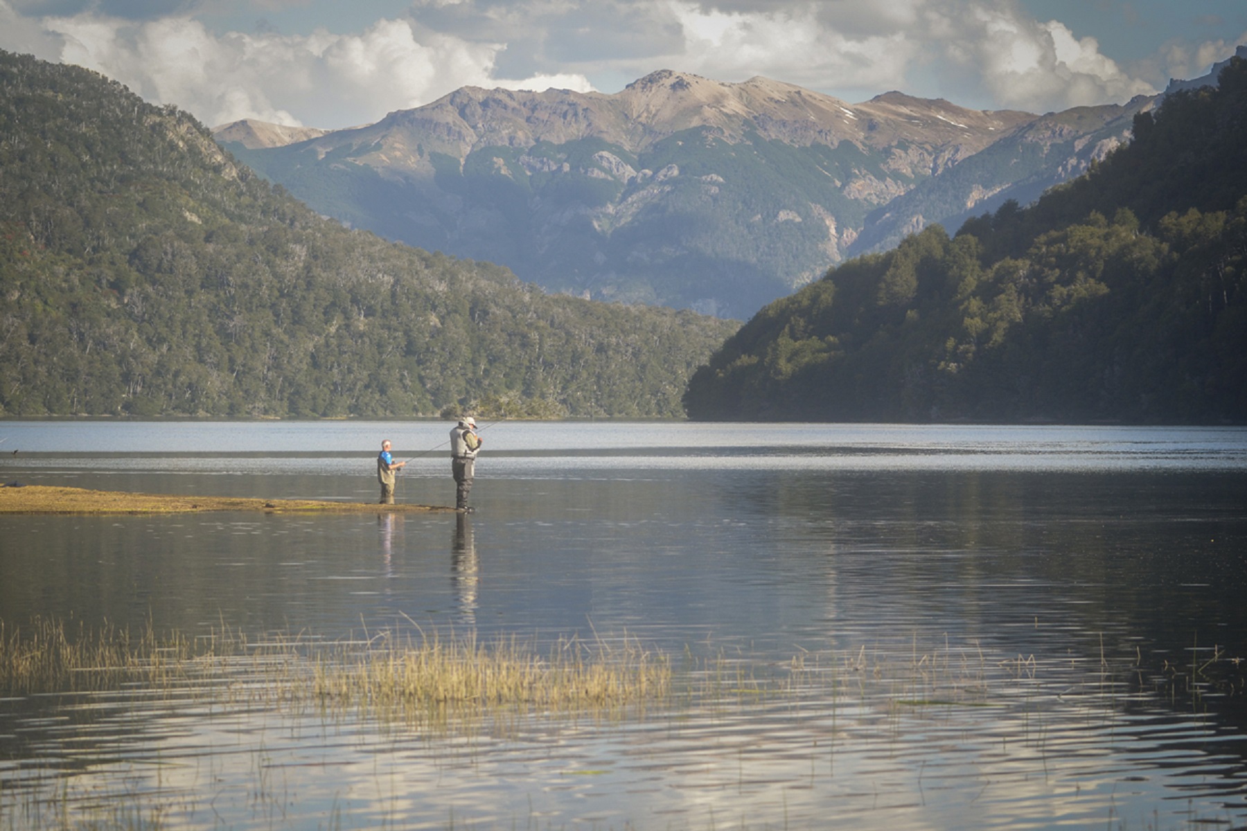 Lago falkner. Foto: archivo