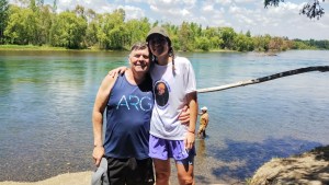 La leyenda del canotaje neuquino y un legado de río que va de padre a hija