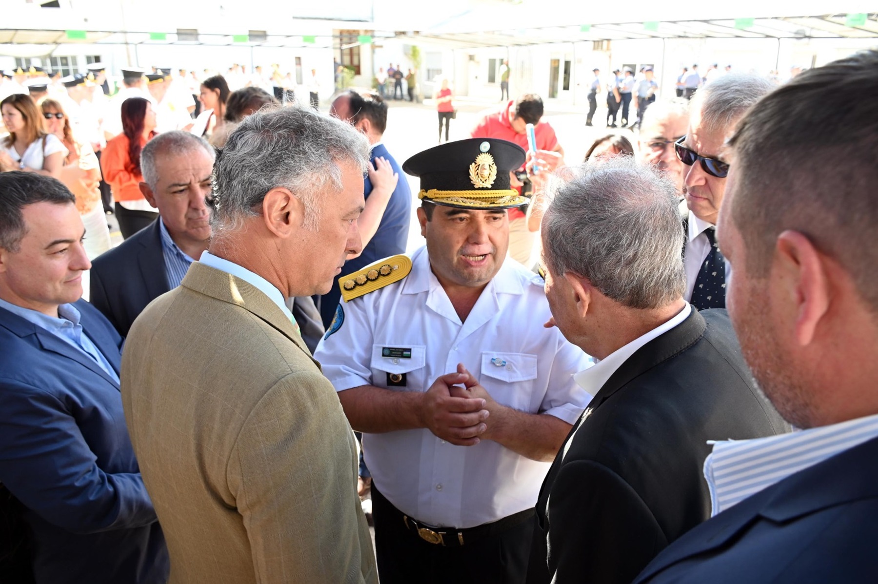 El nuevo jefe policial confirmó las nuevas designaciones. Foto: Marcelo Ochoa.