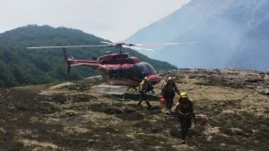 Incendio al sur de Bariloche: el operativo cuesta 12 millones de pesos cada 5 días