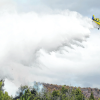 Imagen de Insólito: un avión que combatía el incendio en Bariloche no pudo aterrizar por un peatón en la pista