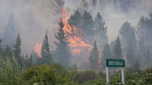 Imagen de En 10 fotos, así es el descontrolado incendio en Epuyén: evacuados, casas destruidas y la Ruta 40 cortada