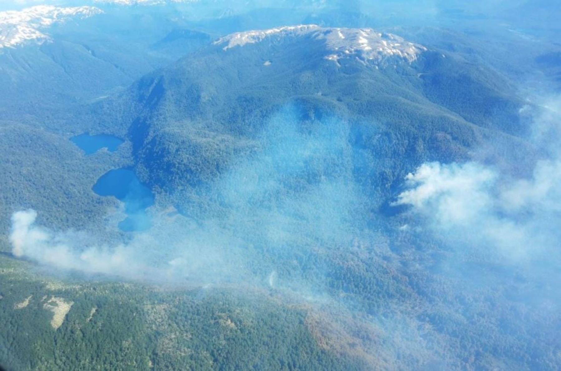 El incendio se desató el 25 de diciembre. Foto: gentileza