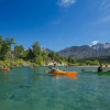 Imagen de Una laguna cristalina y de arenas blancas cerca de Esquel, ideal para pasar el día