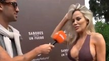 Imagen de Luciana Salazar vivió un momento incómodo y se volvió viral por la polémica actitud del notero