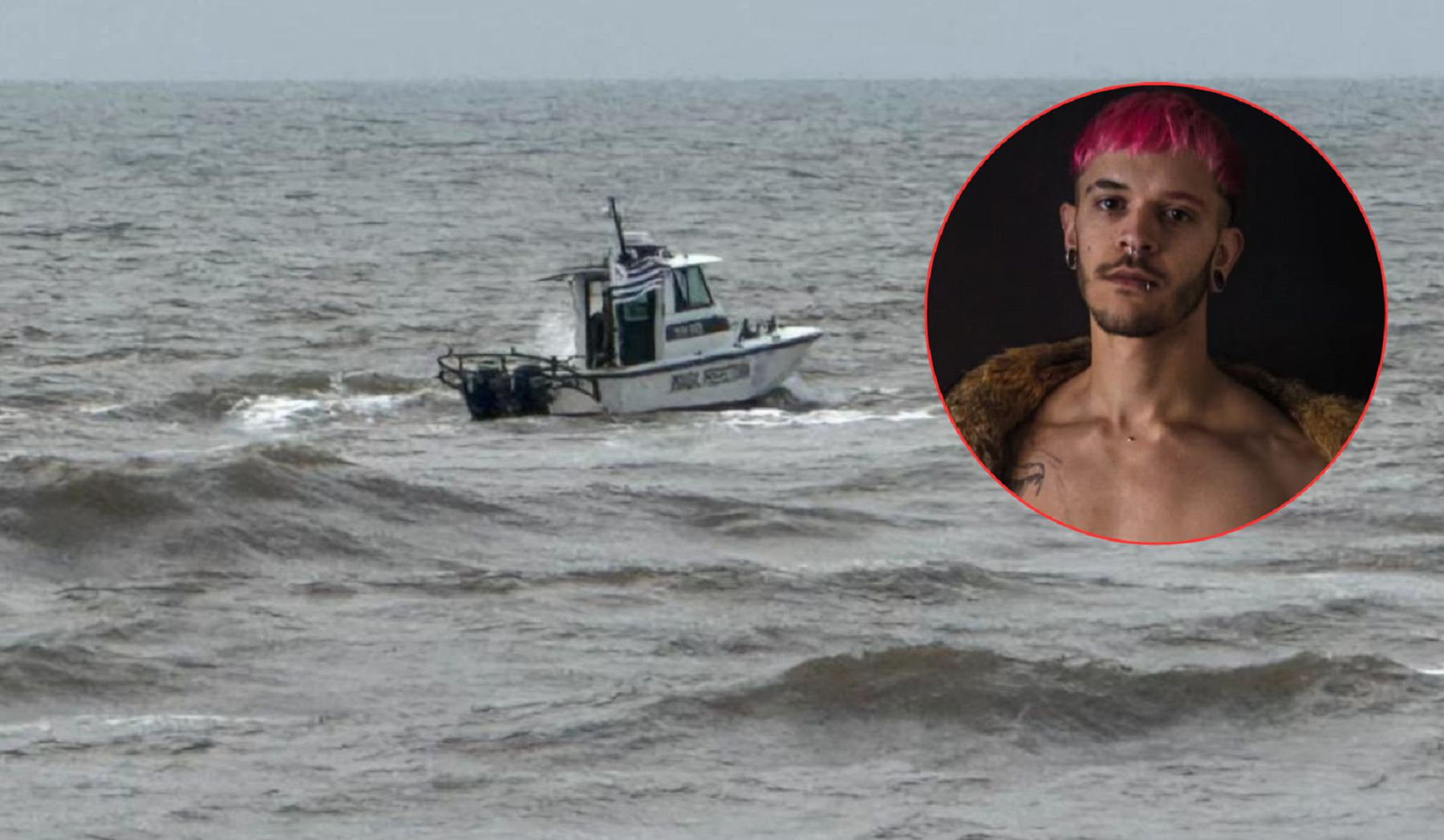 Lo buscan intensamente en el mar de Punta del Este. 
