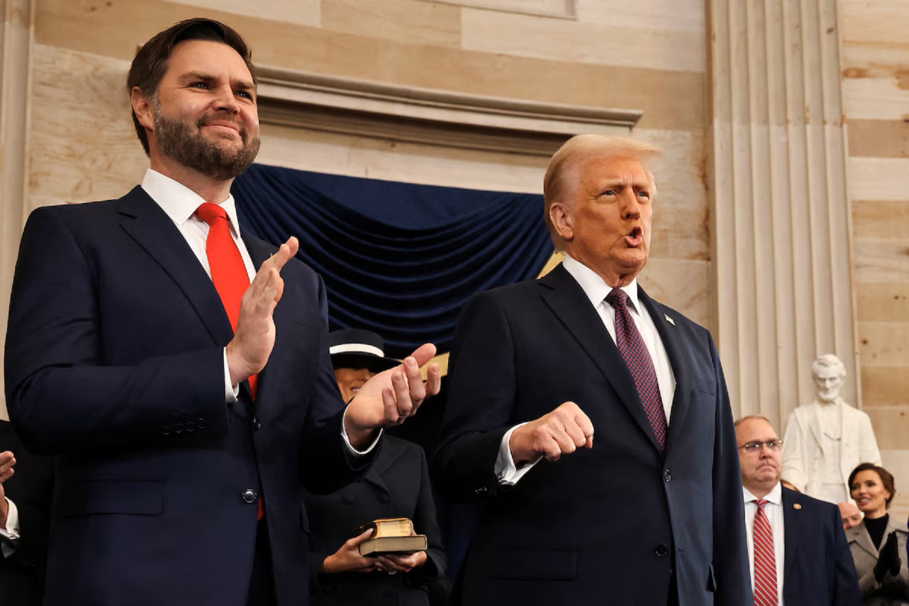Donald Trump volvió a asumir como presidente de Estados Unidos.