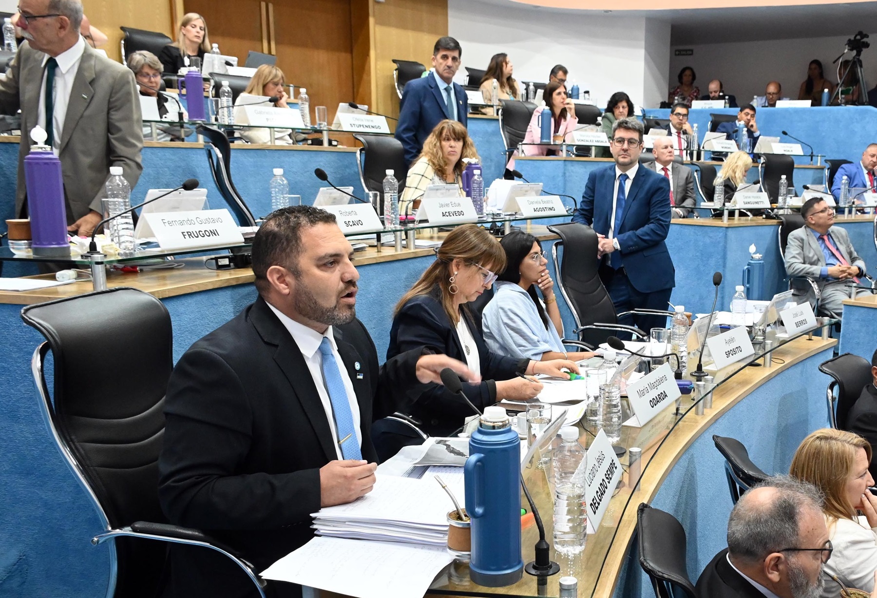 Delgado Sempé y Odarda cuestionaron la decisión oficial. Foto: Marcelo Ochoa.