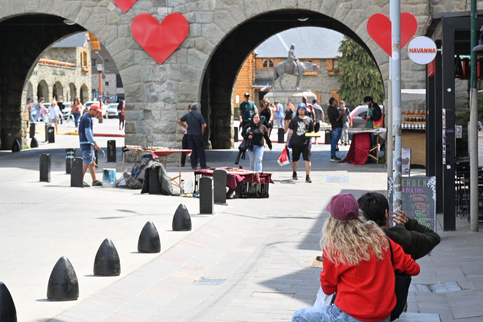 Bariloche arrancó febrero con un 70% de ocupación. Foto: Chino Leiva
