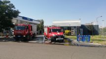 Imagen de Apagaron el Incendio en la tienda Full YPF, en el predio de una estación de servicio, cercana a un shopping de Neuquén