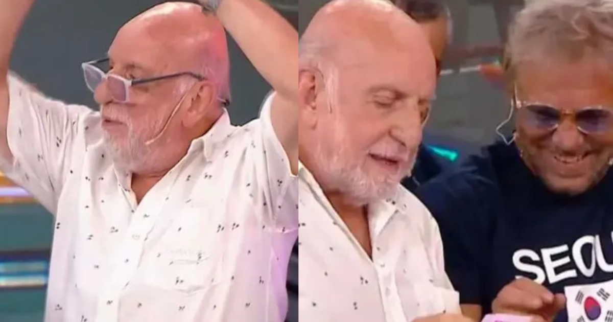 La descomunal reacción de Horacio Pagani al enterarse en vivo que ganó la lotería