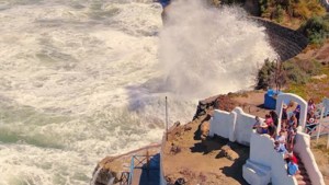 Video | Así son las mareas extraordinarias en Las Grutas: ¿De qué se trata el fenómeno?