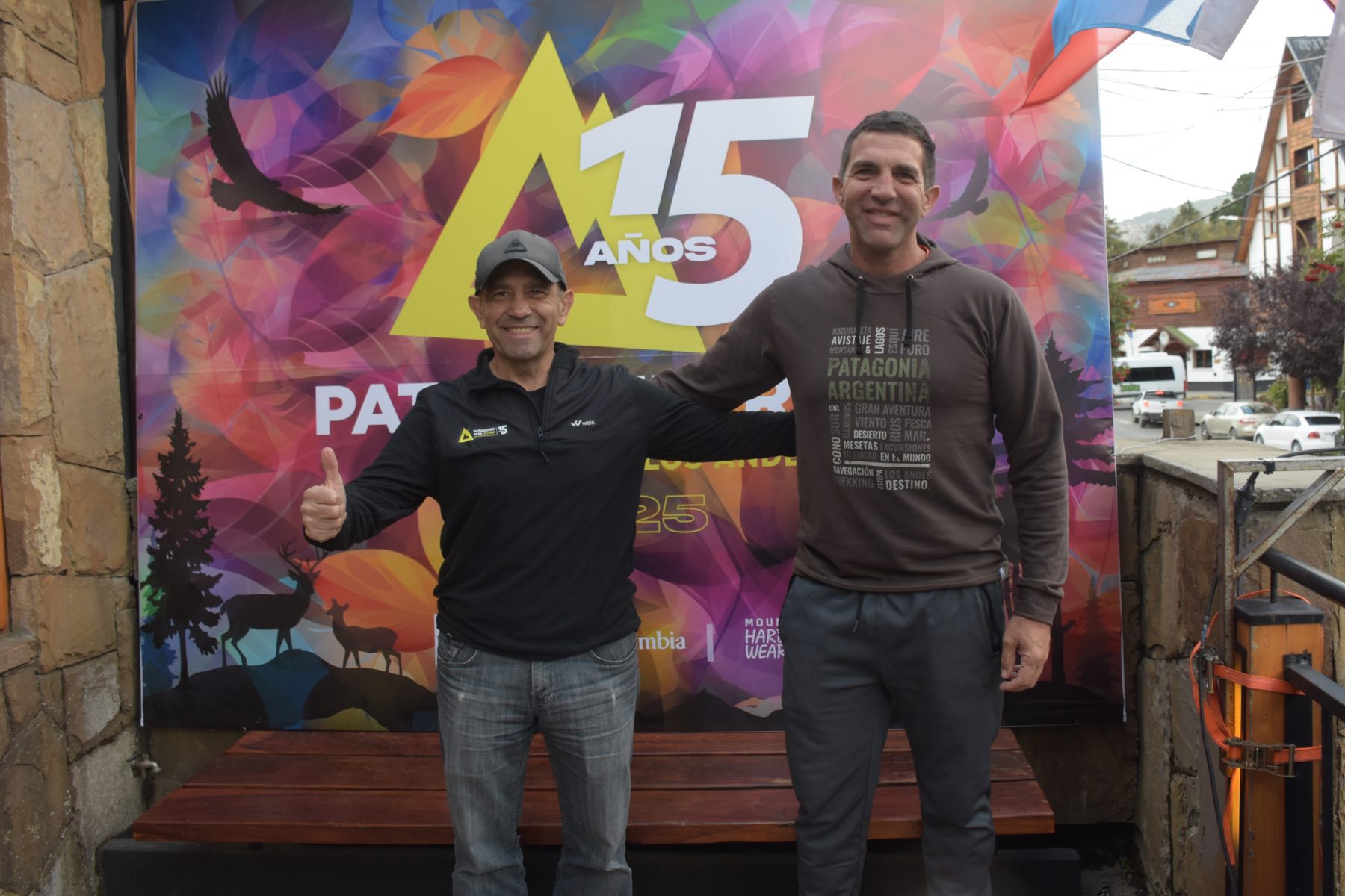Lautaro y Aníbal, asistencia perfecta para dos de los mejores alumnos del Patagonia Run