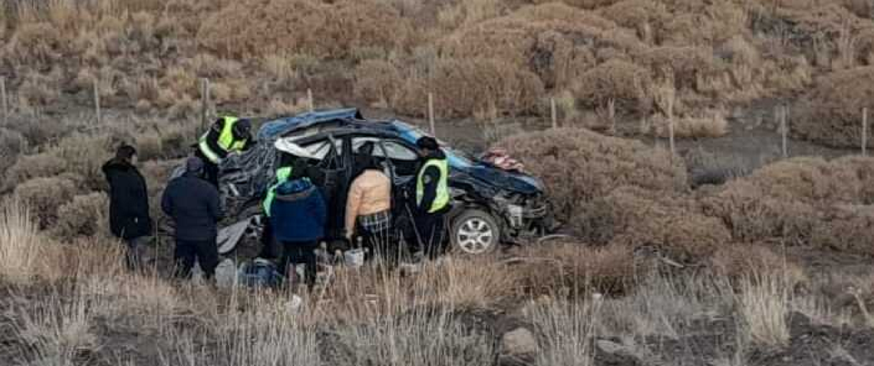 Grave accidente camino a Dina Huapi: uno de los heridos es el periodista Fernando Núñez - Bariloche2000